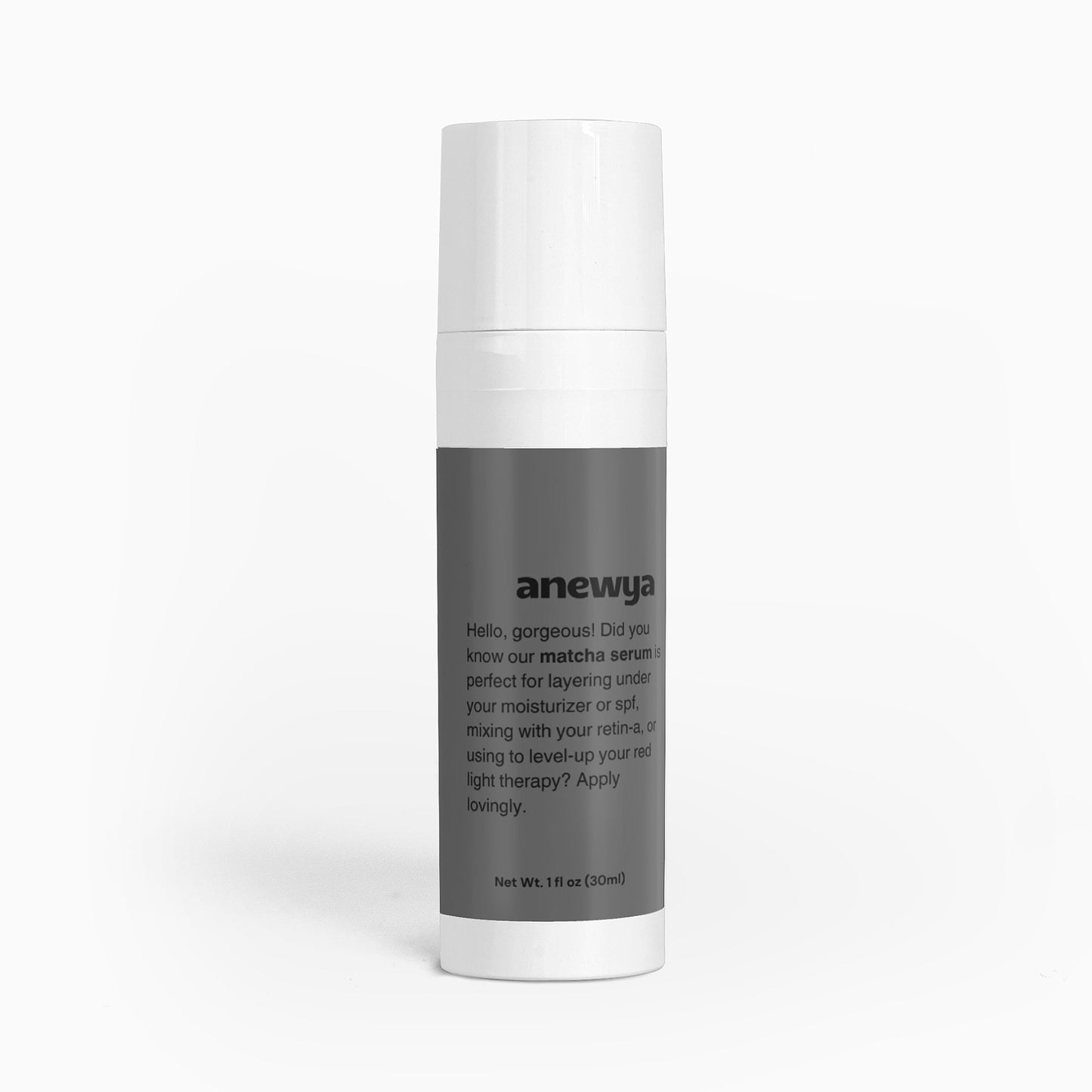 matcha serum