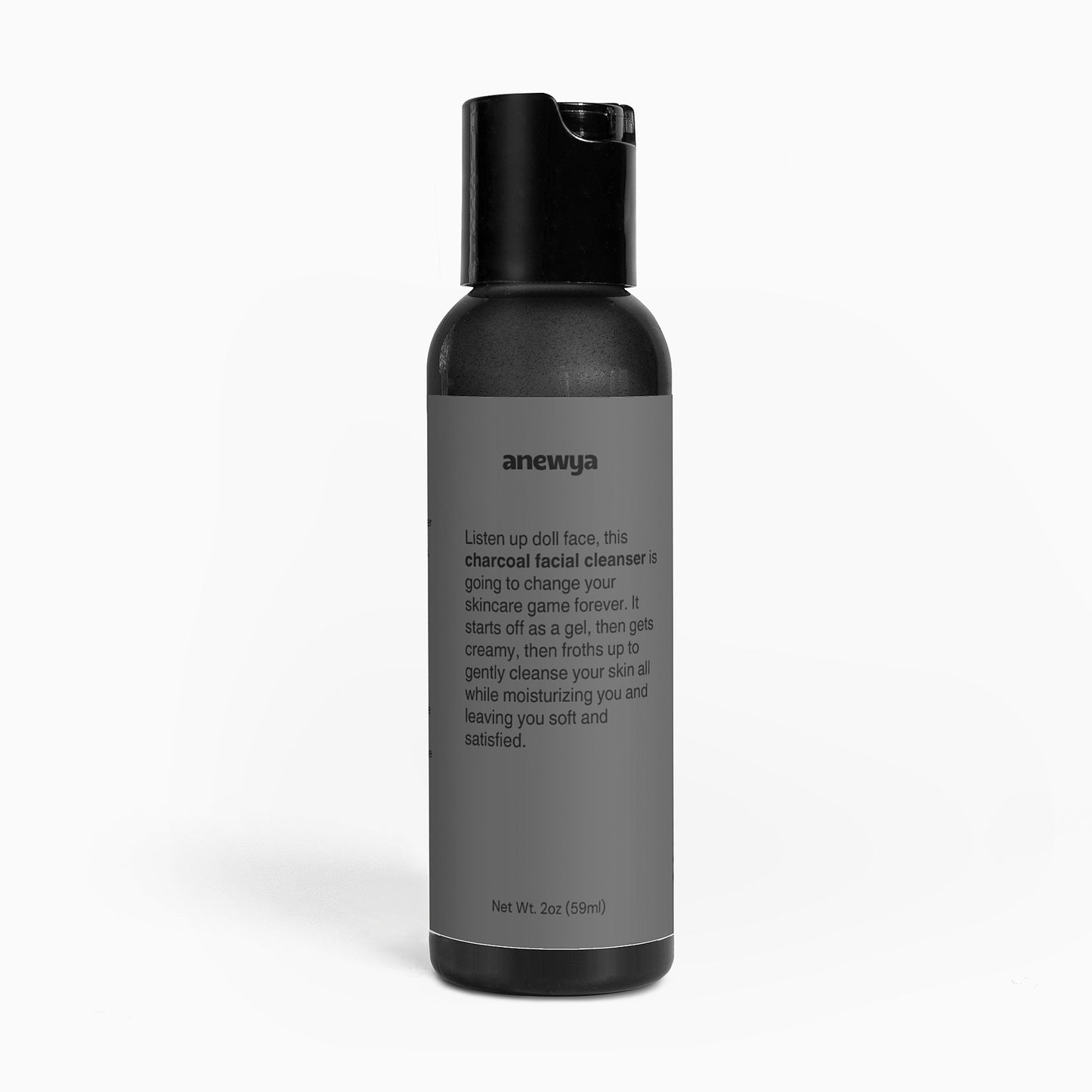 charcoal facial cleanser