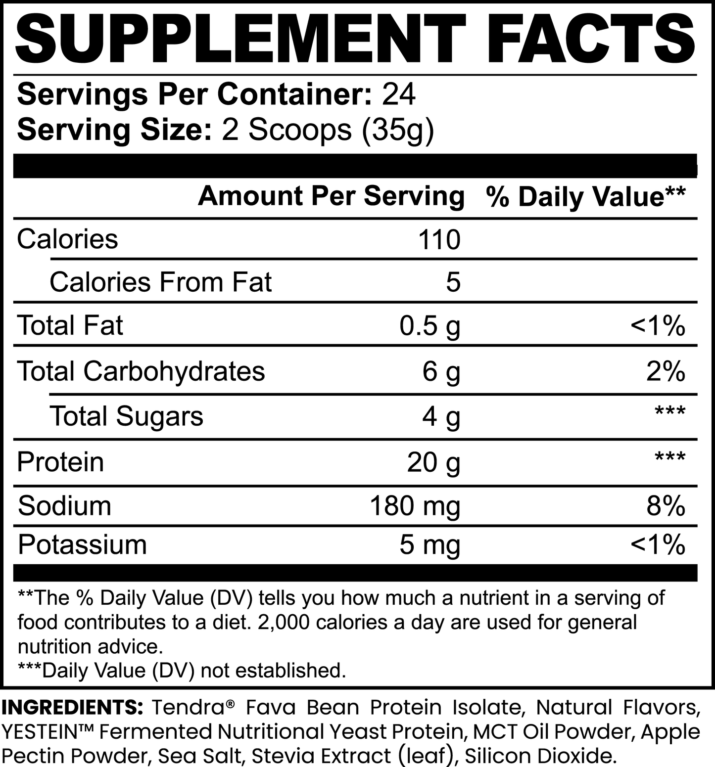 plant protein (vanilla)